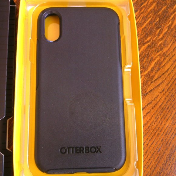 Phone Case Apple iPhone XR Otterbox Black Symmetry Series Sleek Protection Thin - Picture 15 of 16